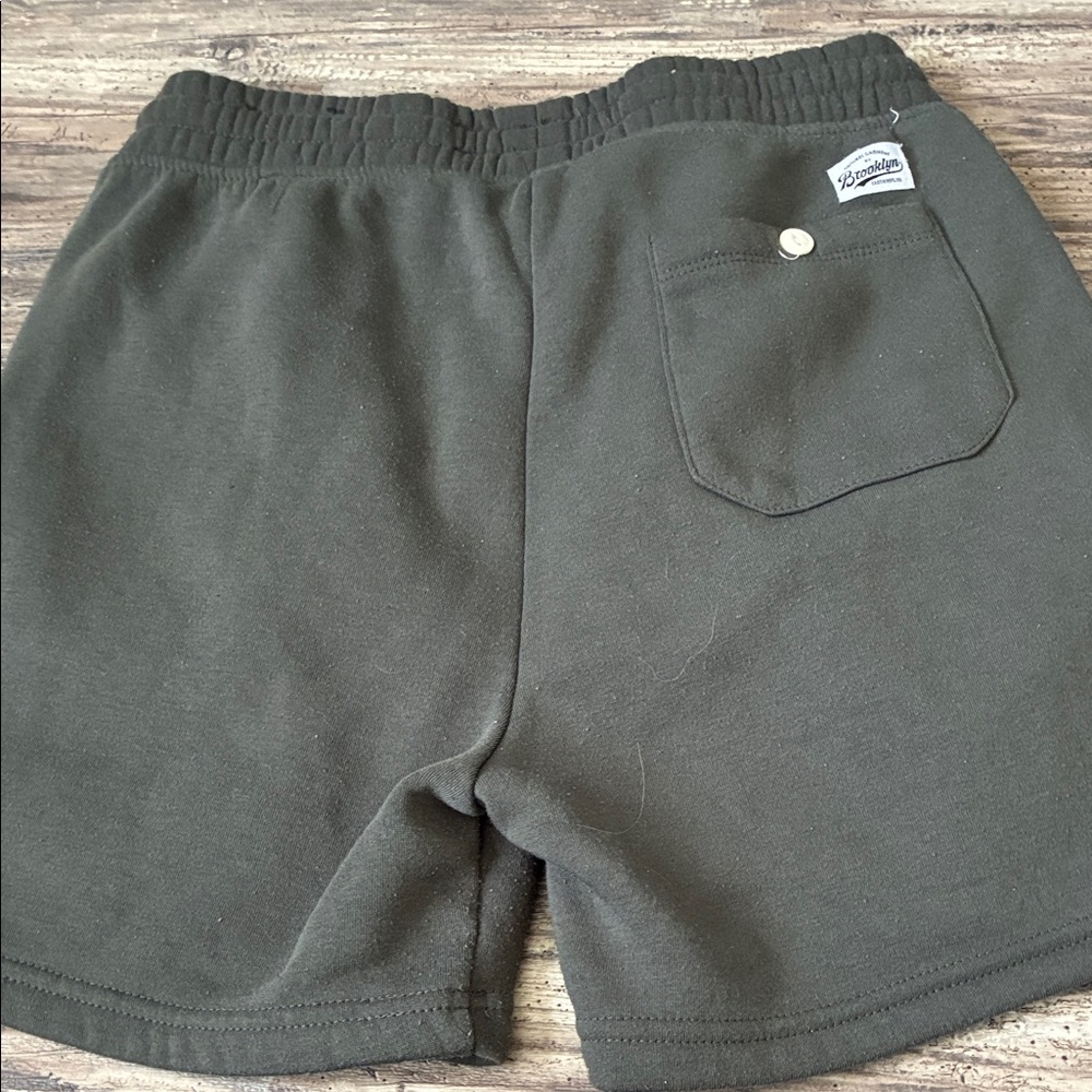 Brooklyn Cloth Men's Dark Olive Athletic Shorts - Picture 3 of 3
